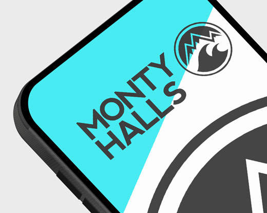 Monty Halls Brand <br/> and Website Design