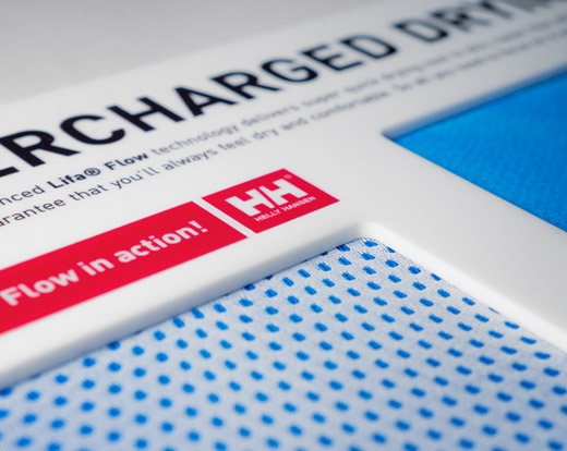 HH Lifa® Flow point of sale demo boards