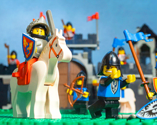 A LEGO® Brick History of Exeter brand & promotion